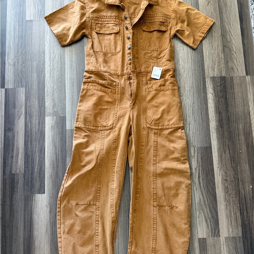 Free People - we the free Maxie washed coverall - New with Tags